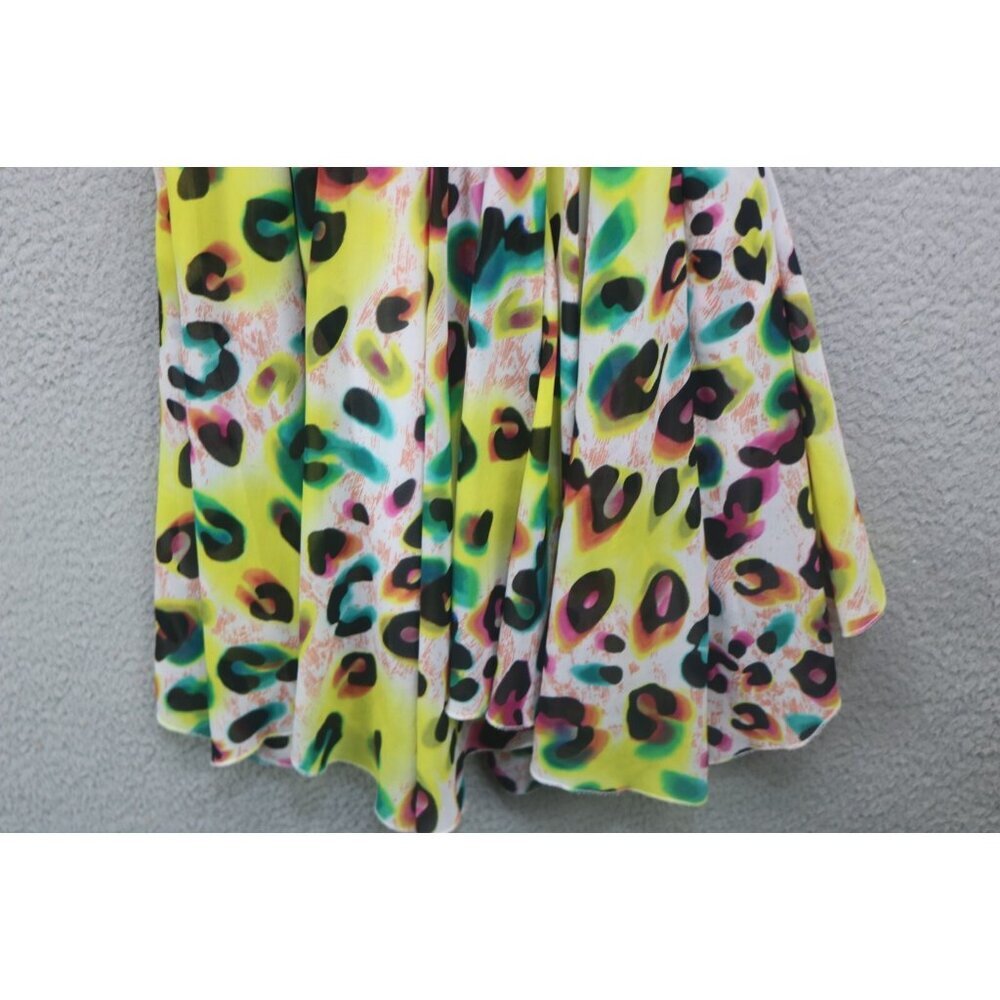 XOXO Chiffon Colorful Asymmetrical Dress-Size Medium-Pockets-Fairy-Whimsigoth - Picture 11 of 13